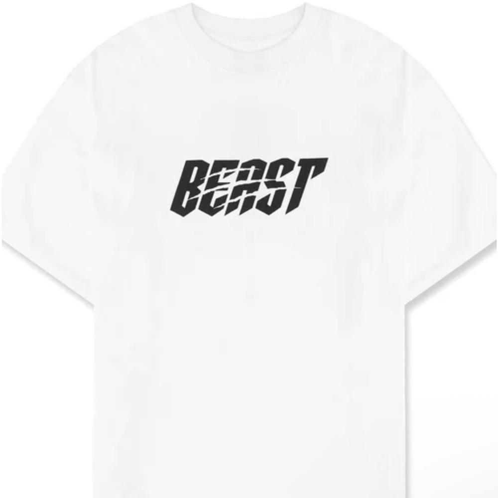 Mr Beast SHREDDER SS TEE - WHITE